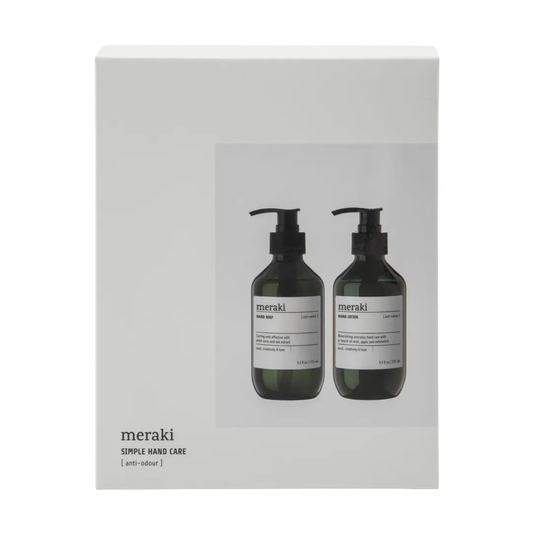 Set de regalo Meraki, jabón y loción para manos, Anti-odour Meraki