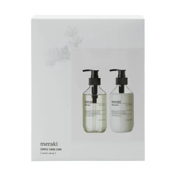 Set de regalo Meraki, jabón y loción para manos - Winter whisp - Meraki