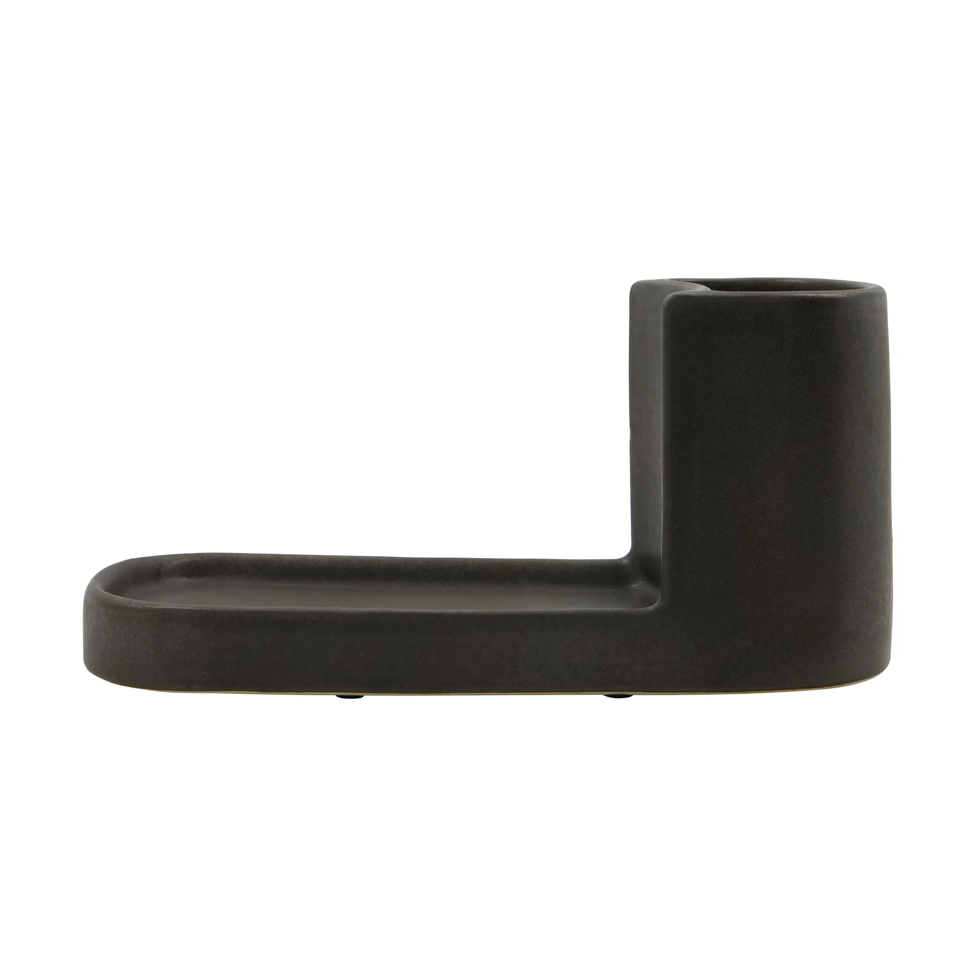 Soporte para cepillo y jabón Datura, Gris oscuro Meraki