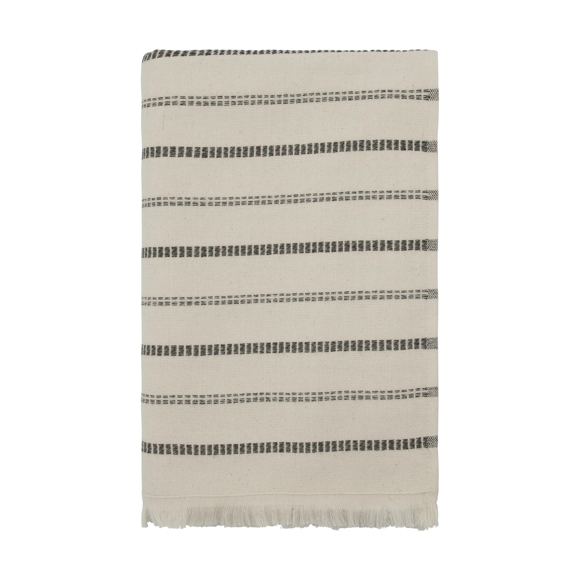 Toalla de baño True, Blanco roto-negro, 70x140 cm Meraki