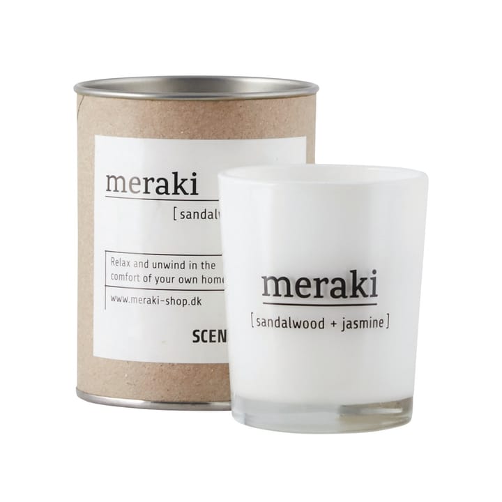 Vela perfumada Meraki, 12 horas - Sandalwood-jasmine - Meraki