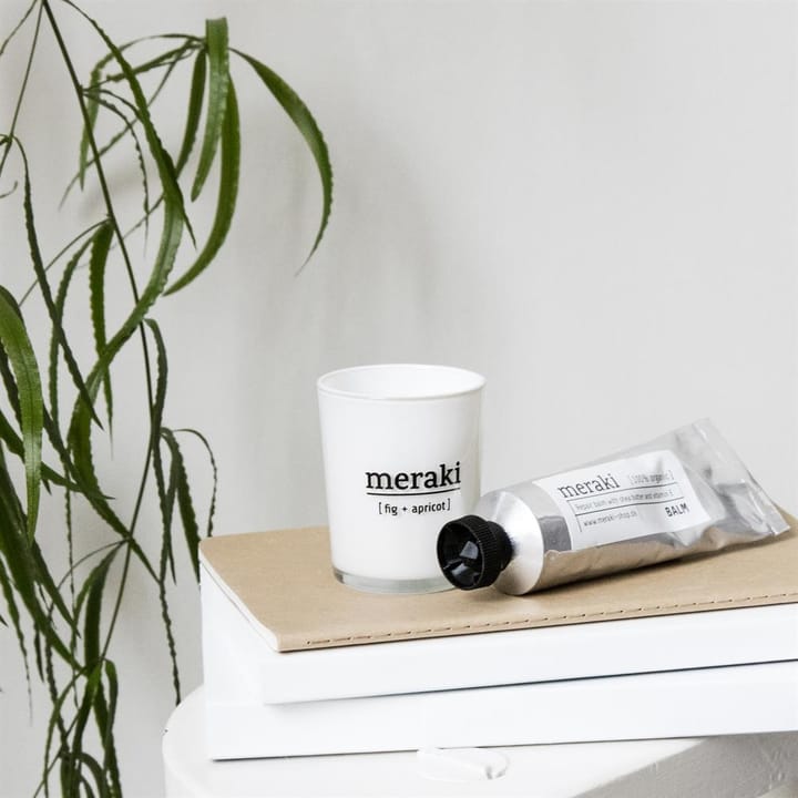 Vela perfumada Meraki, 12 horas, White tea-ginger Meraki