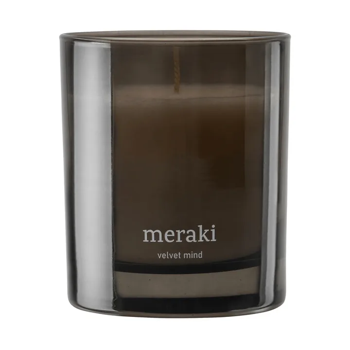 Vela perfumada Meraki, 35 horas - Mente de terciopelo - Meraki