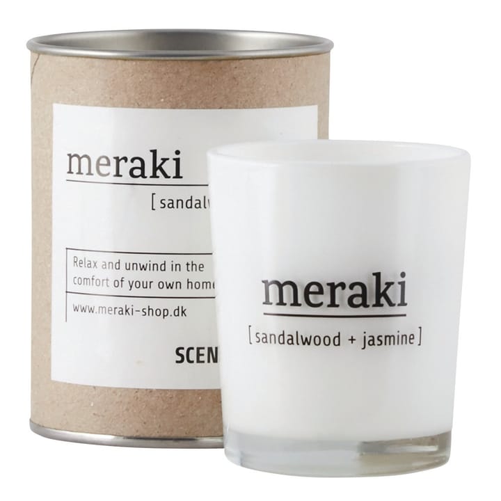 Vela perfumada Meraki, 35 horas - Sandalwood-jasmine - Meraki