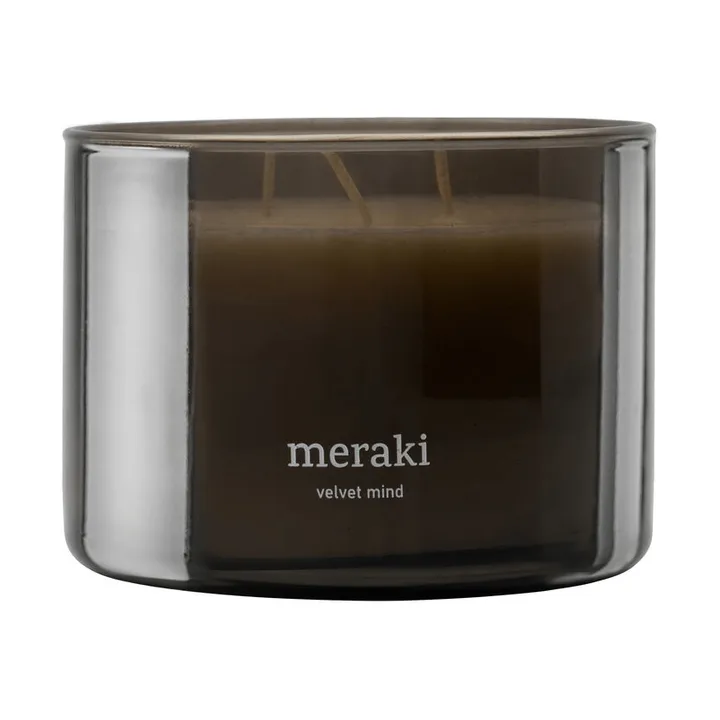 Vela perfumada Meraki, 60 horas - Mente de terciopelo - Meraki