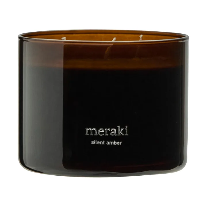 Vela perfumada Meraki, 60 horas - Silent amber - Meraki