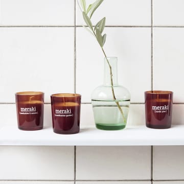 Vela perfumada Meraki marrón, 12h - Scandinavian garden - Meraki