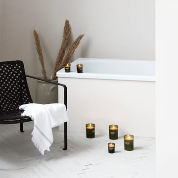 Vela perfumada Meraki vidrio verde 12 horas - Earthbound - Meraki