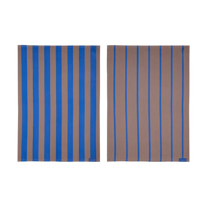 2 Paños de cocina Stripes 50x70 cm - Blush - Mette Ditmer
