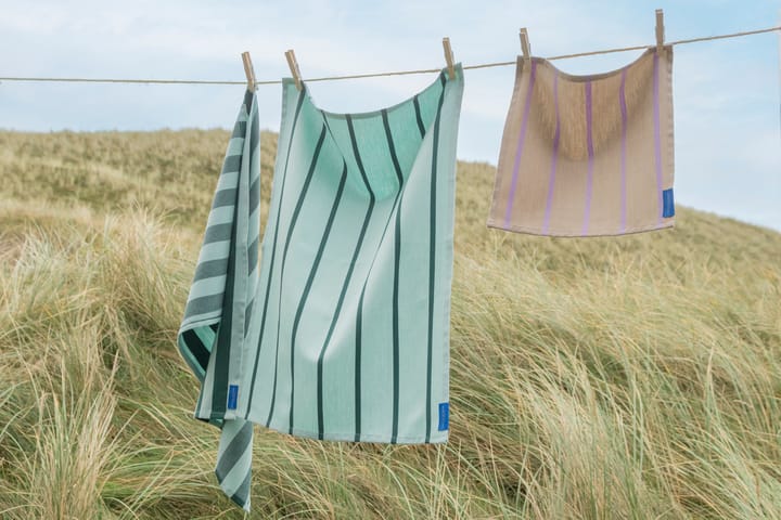 2 Paños de cocina Stripes 50x70 cm, Mint Mette Ditmer