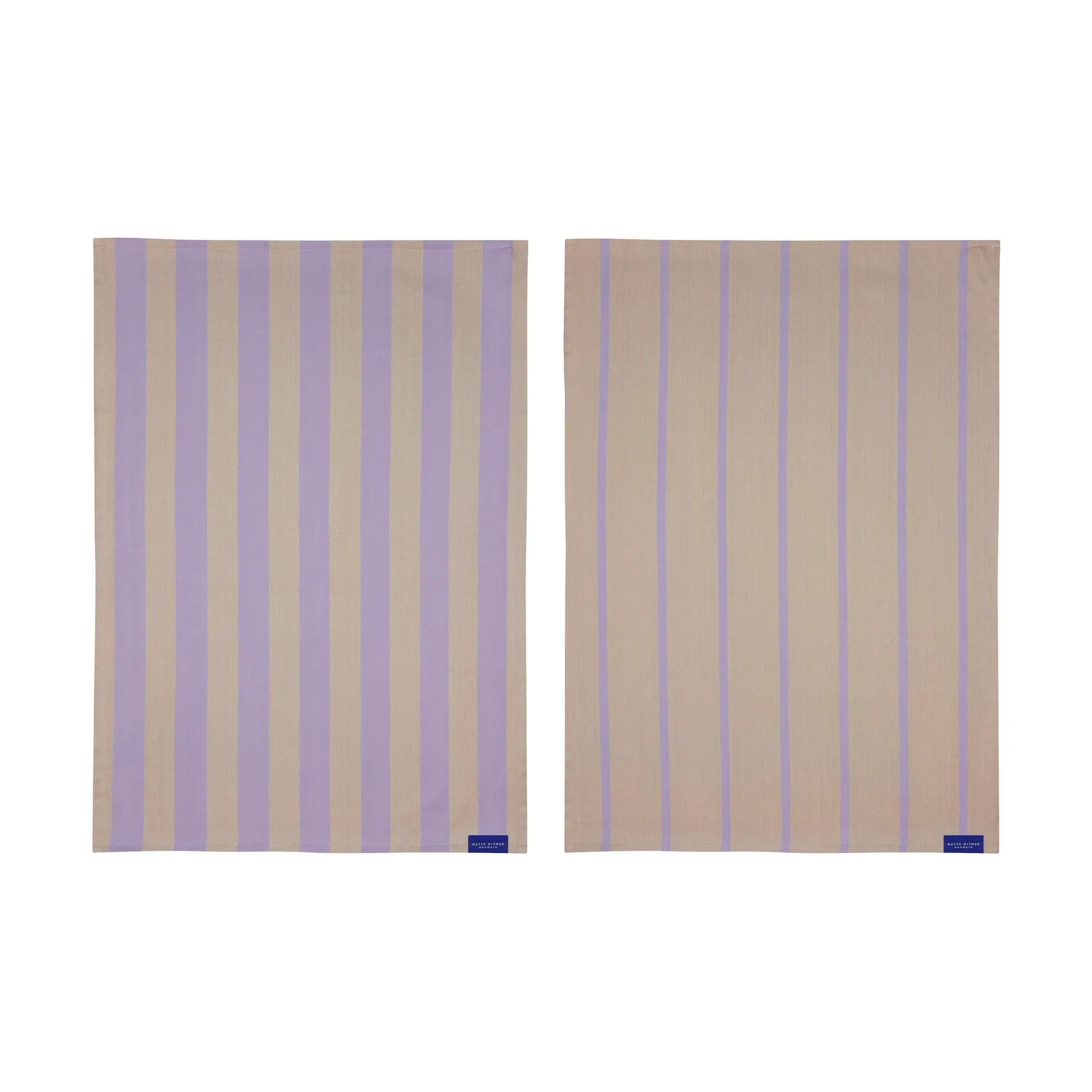 2 Paños de cocina Stripes 50x70 cm, Sand Mette Ditmer