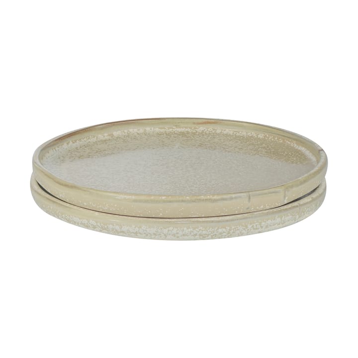 2 Plato Sand Grain Ø20 cm, Straw Mette Ditmer