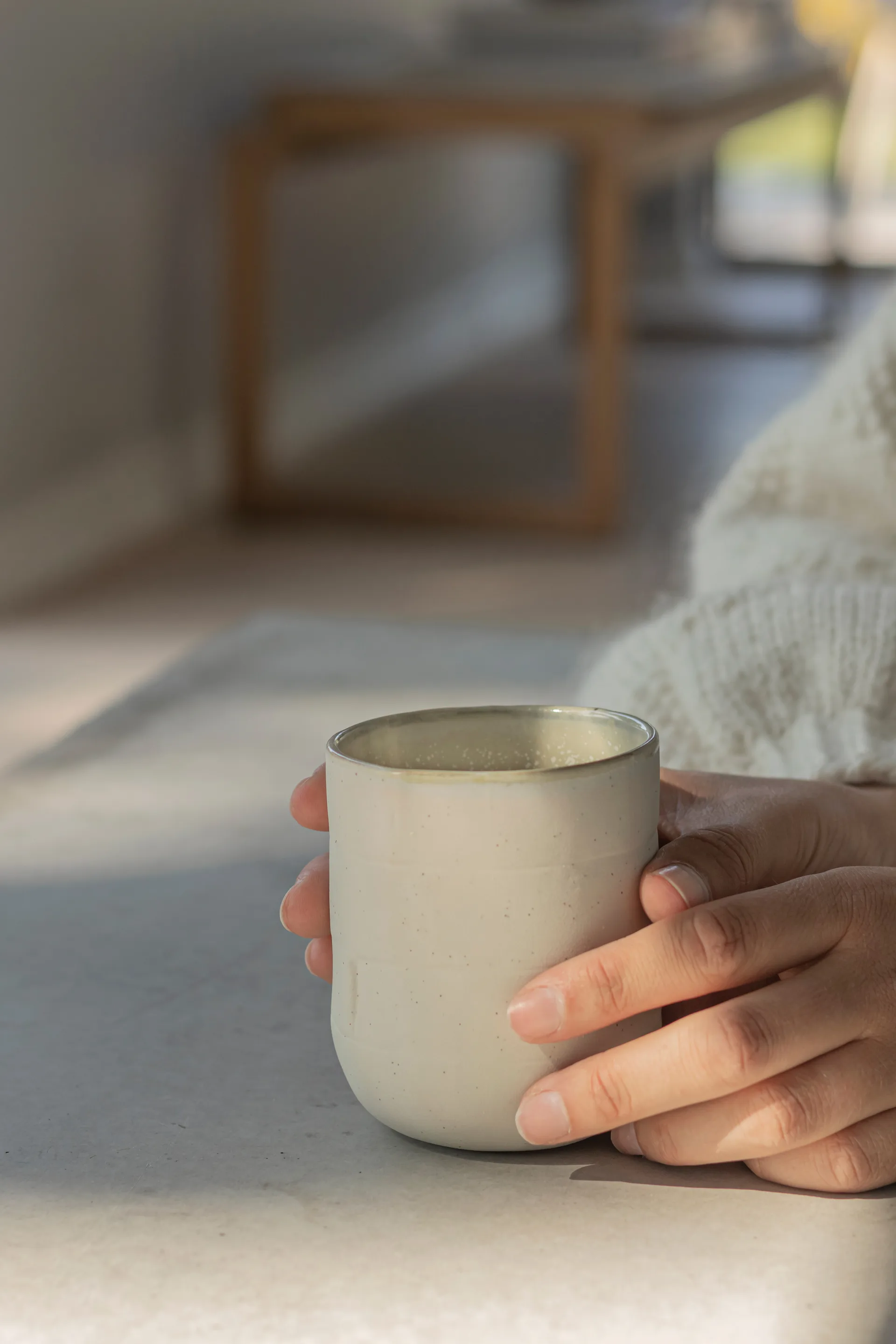 2 Tazas Sand Grain de 30 cl, Kit Mette Ditmer