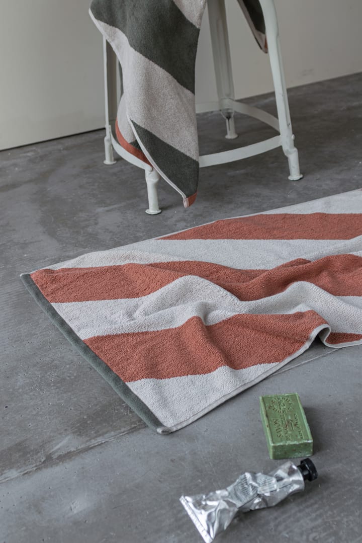 Alfombra de baño Diagonal 50x80 cm, Ladrillo Mette Ditmer