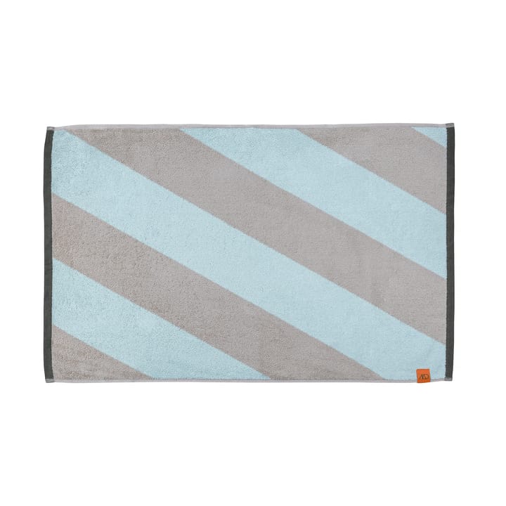 Alfombra de baño Diagonal 50x80 cm - Mint - Mette Ditmer
