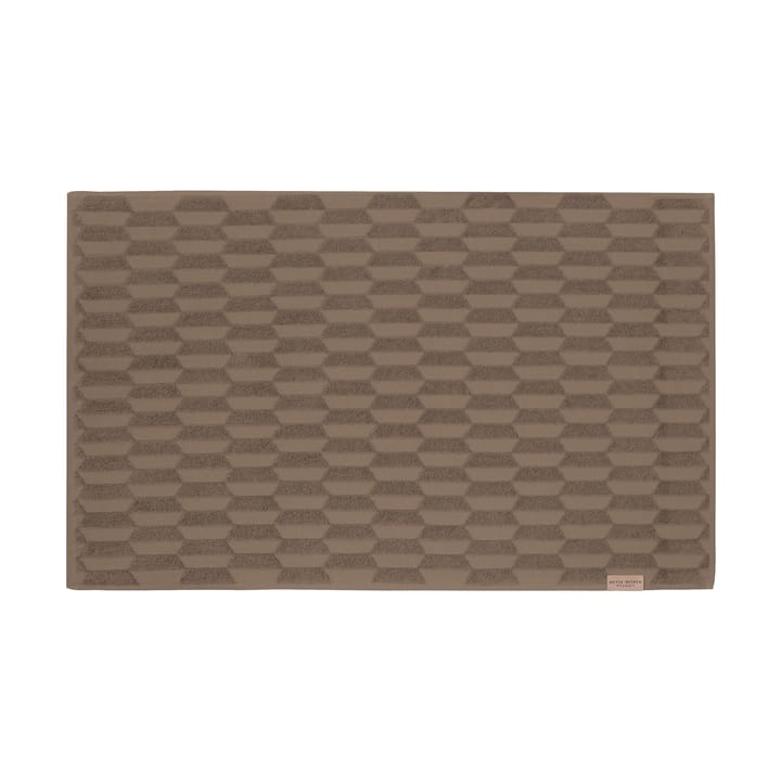 Alfombra de baño Geo 50x80 cm - Nougat - Mette Ditmer