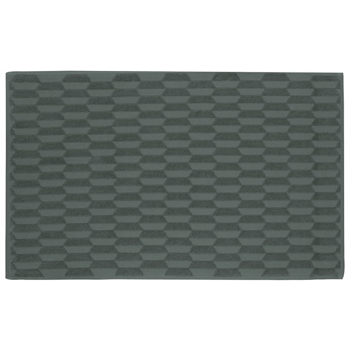 Alfombra de baño Geo 50x80 cm - Pine green - Mette Ditmer