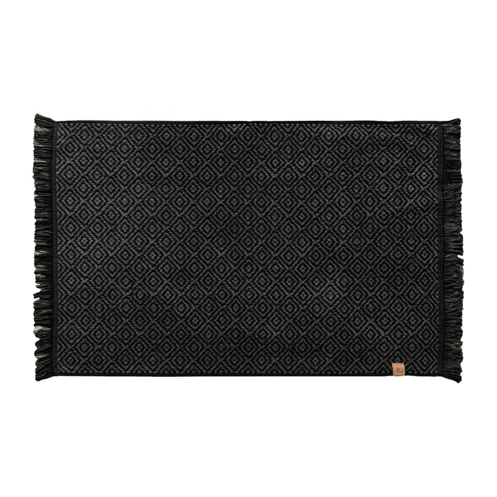 Alfombra de baño Morocco 50x80 cm - Black-grey - Mette Ditmer