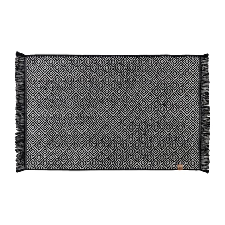 Alfombra de baño Morocco 50x80 cm - Black-white - Mette Ditmer