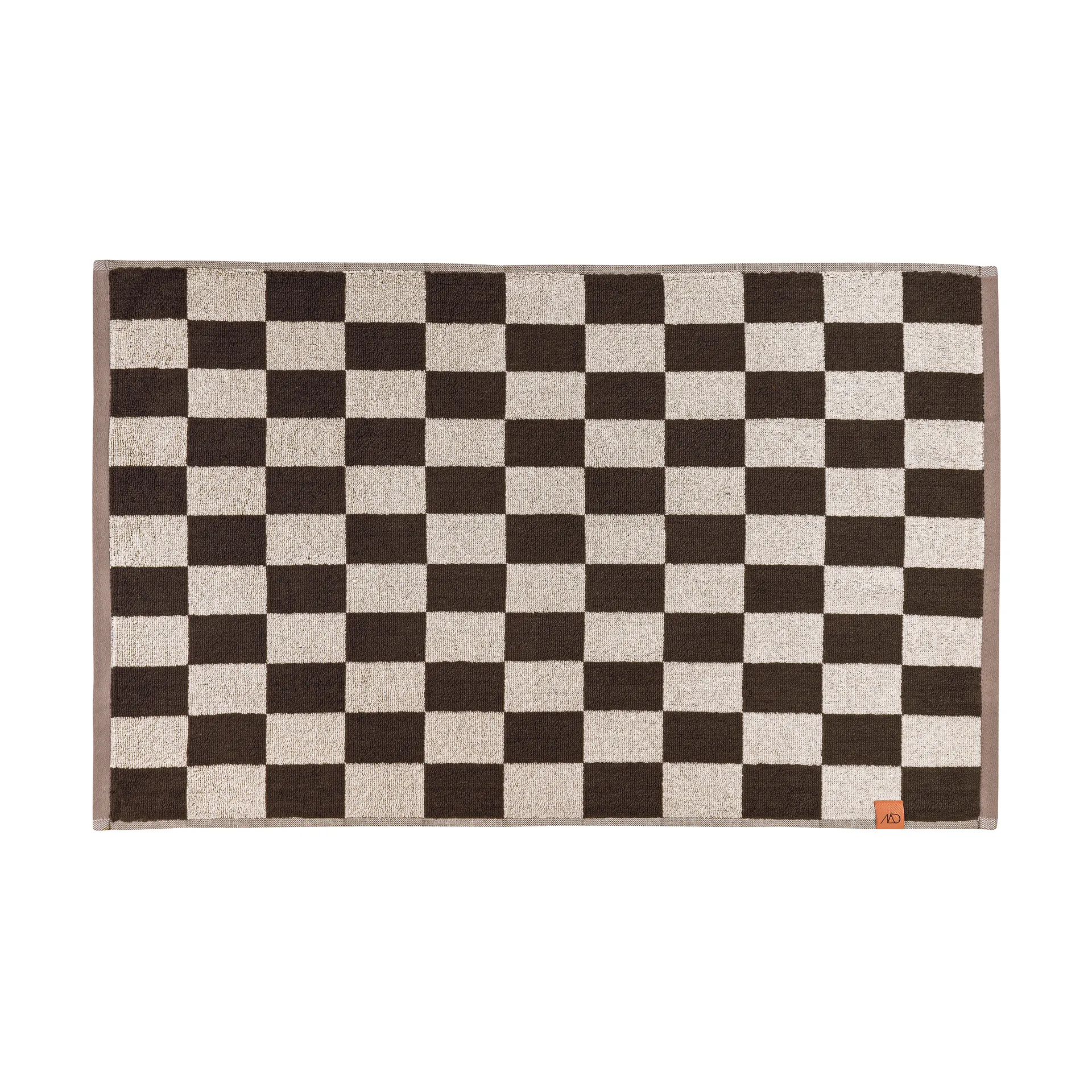 Alfombra de baño Retro 50x80 cm, Chocolate Mette Ditmer