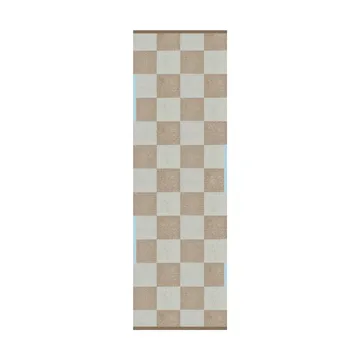 Alfombra de pasillo Square all-round - Camel, 77x240 cm - Mette Ditmer