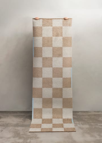 Alfombra de pasillo Square all-round - Camel, 77x240 cm - Mette Ditmer