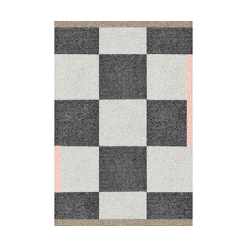 Alfombra de pasillo Square all-round - Dark grey, 55x80 cm - Mette Ditmer