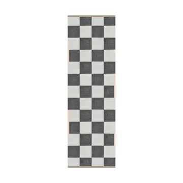 Alfombra de pasillo Square all-round - Dark grey, 77x240 cm - Mette Ditmer