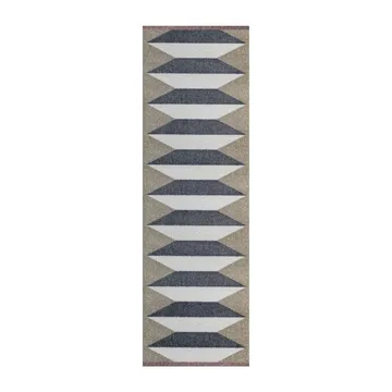 Alfombra de recibidor Accordion all-round - Sand, 77x240 cm - Mette Ditmer