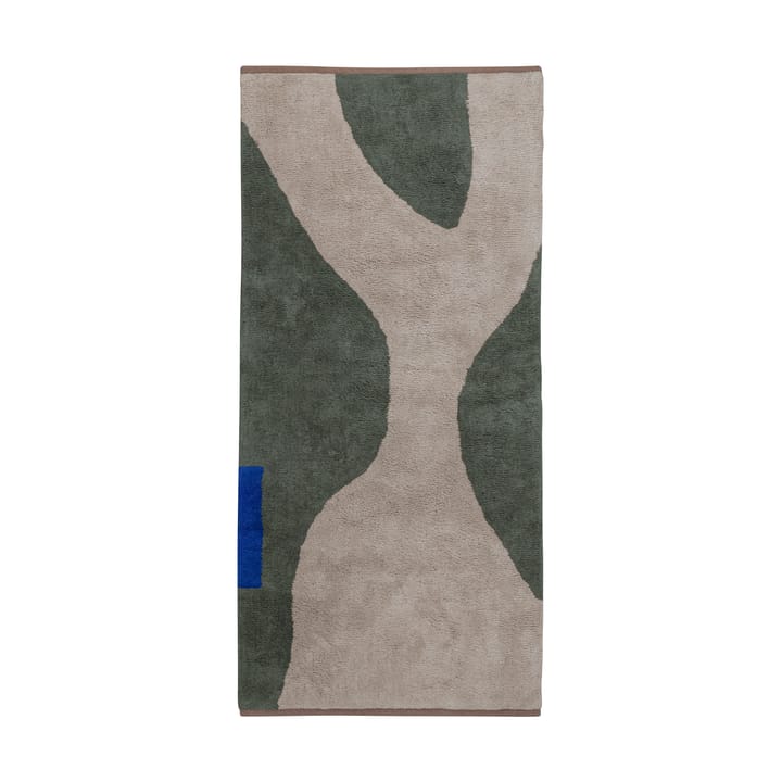 Alfombra Figura - Dark olive, 50x80 cm - Mette Ditmer