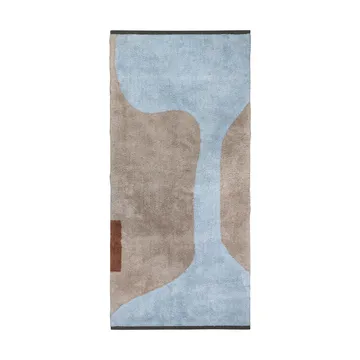 Alfombra Figura - Light blue, 50x80 cm - Mette Ditmer