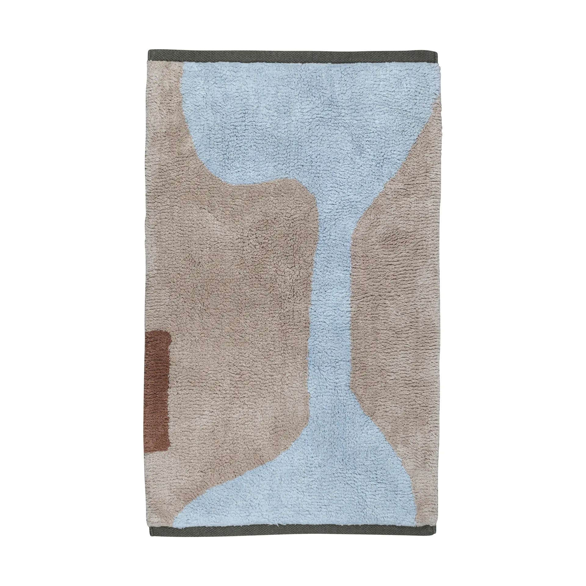 Alfombra Figura, Light blue, 70x150 cm Mette Ditmer