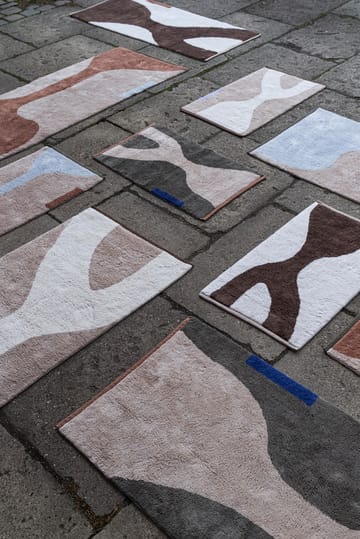 Alfombra Figura - Sand, 50x80 cm - Mette Ditmer