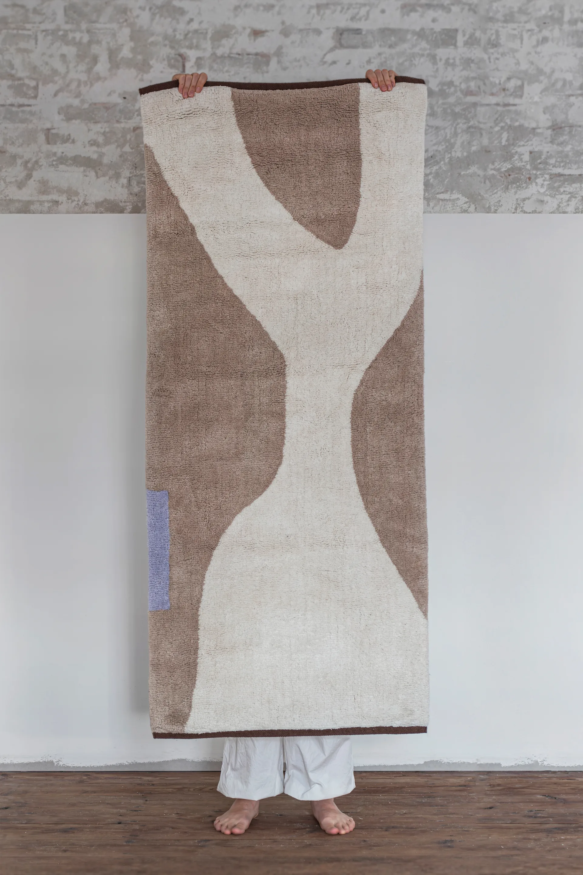 Alfombra Figura, Sand, 70x150 cm Mette Ditmer