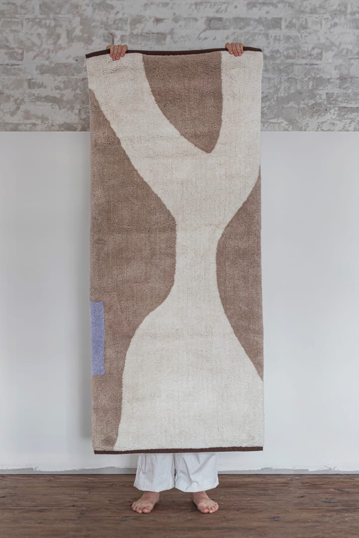 Alfombra Figura, Sand, 70x150 cm Mette Ditmer