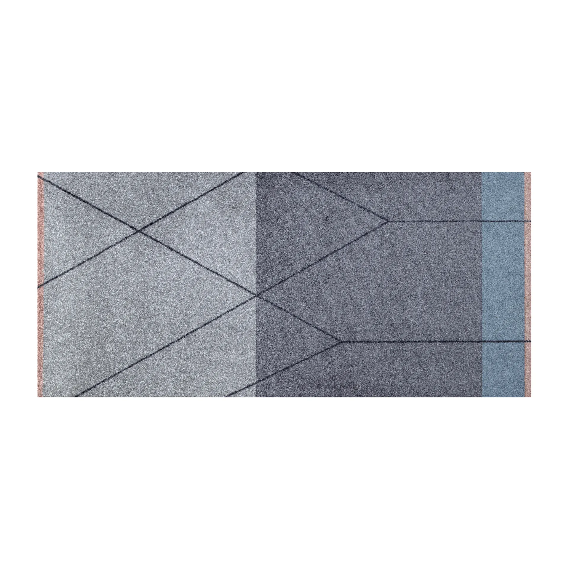 Alfombra Linea allround, Dark grey Mette Ditmer