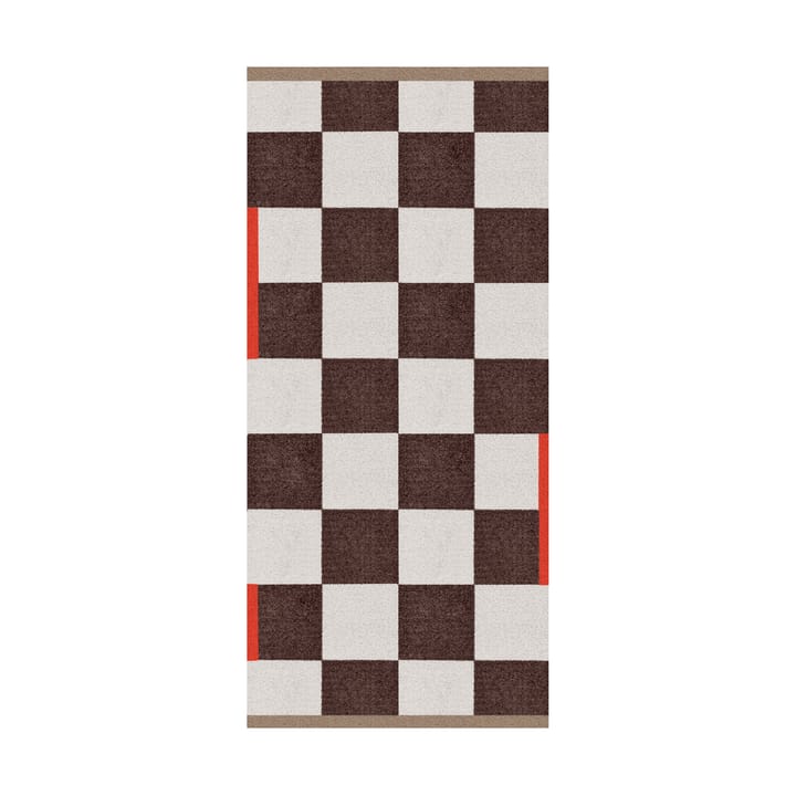 Alfombra Square all-round large - Brown - Mette Ditmer