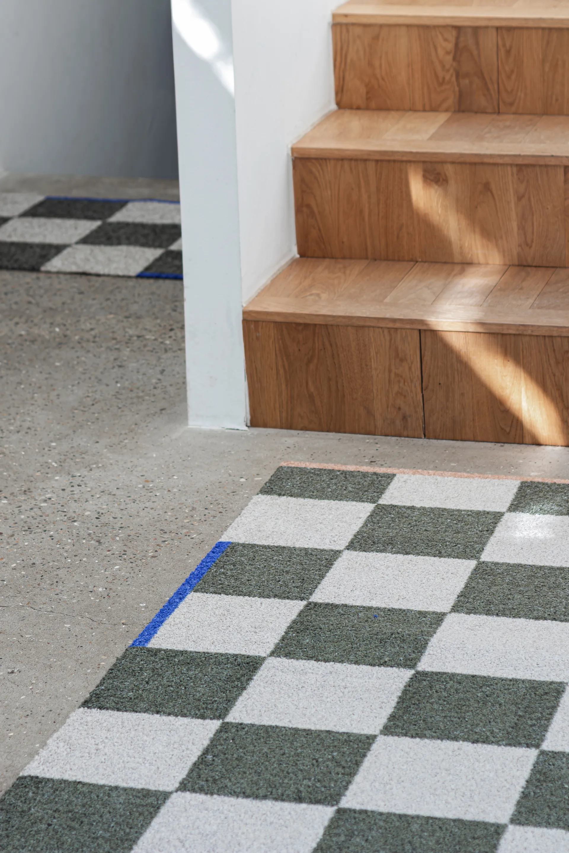 Alfombra Square all-round large, Dark olive Mette Ditmer