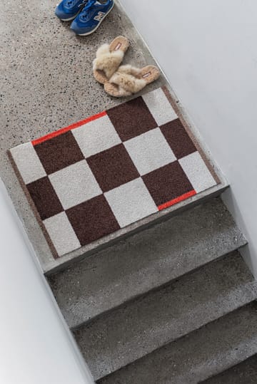 Alfombra Square all-round small - Brown - Mette Ditmer