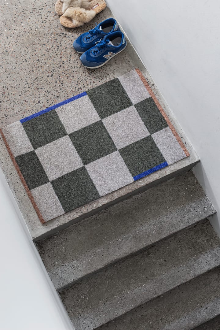 Alfombra Square all-round small, Dark olive Mette Ditmer
