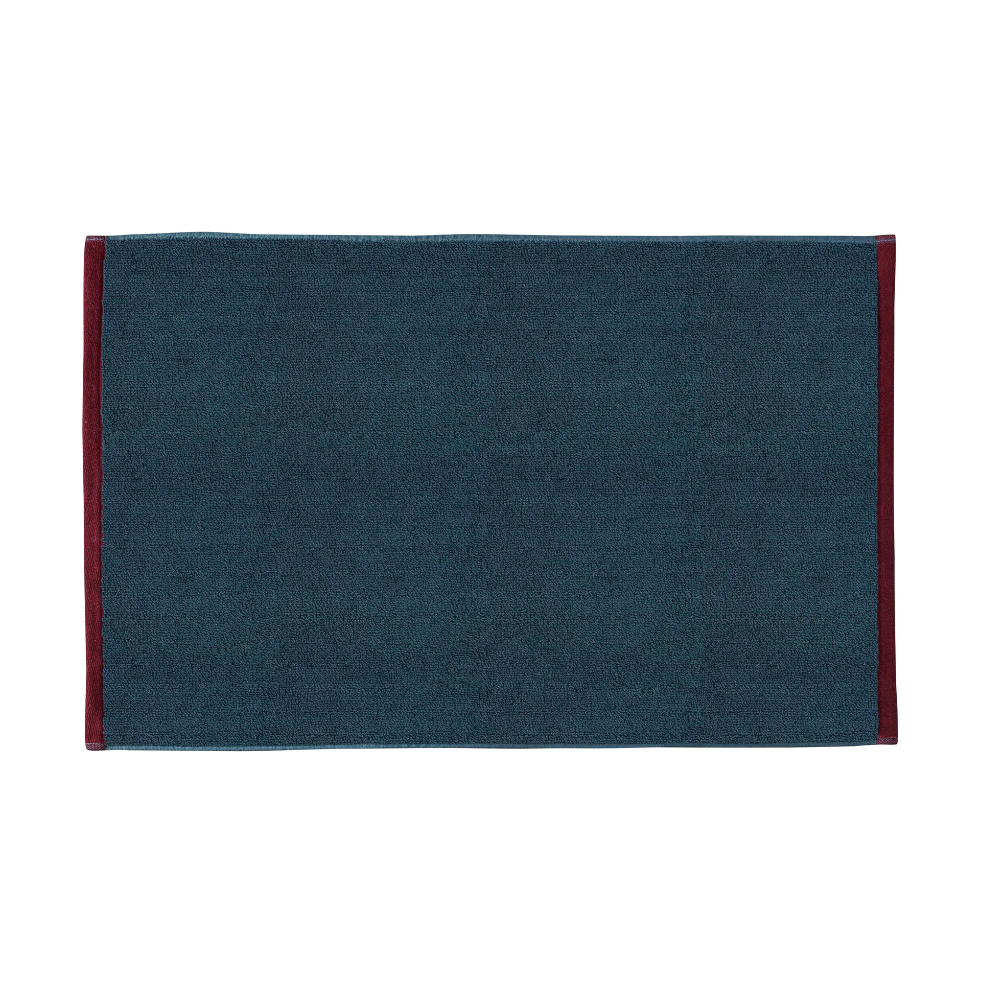 Alfombrilla de baño Soft 50x80 cm, Midnight blue-light grey Mette Ditmer
