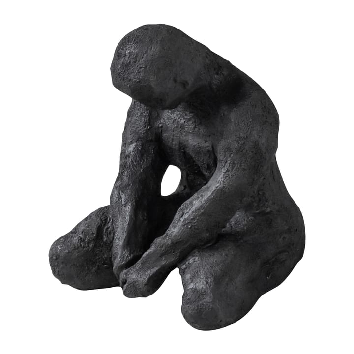 Art piece hombre meditando 15 cm - Black - Mette Ditmer
