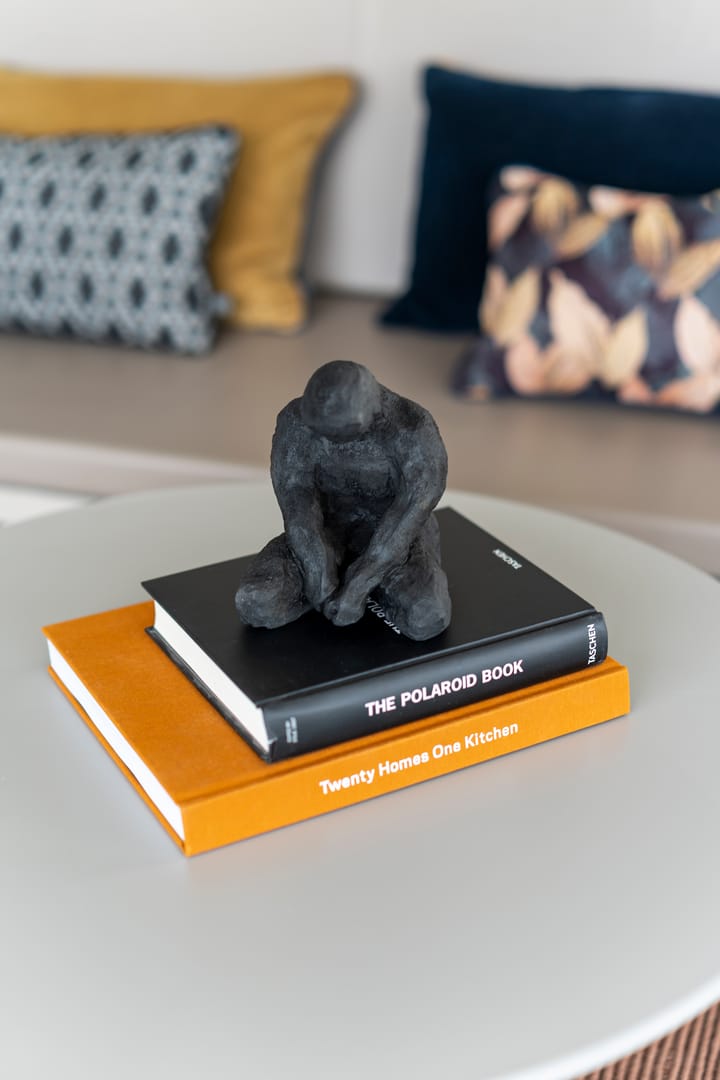 Art piece hombre meditando 15 cm, Black Mette Ditmer
