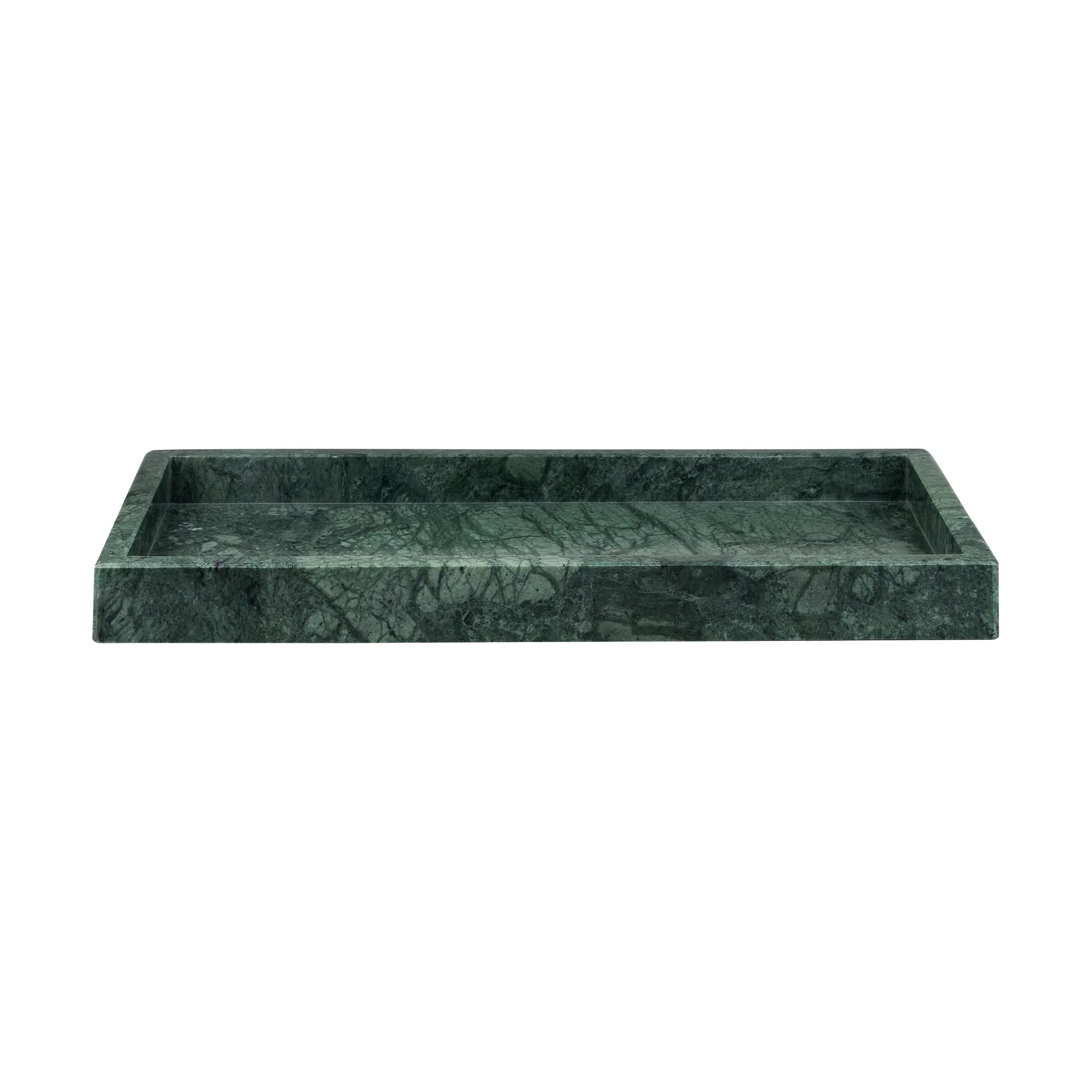 Bandeja de decoración Marble 16x31 cm, Dark forest Mette Ditmer