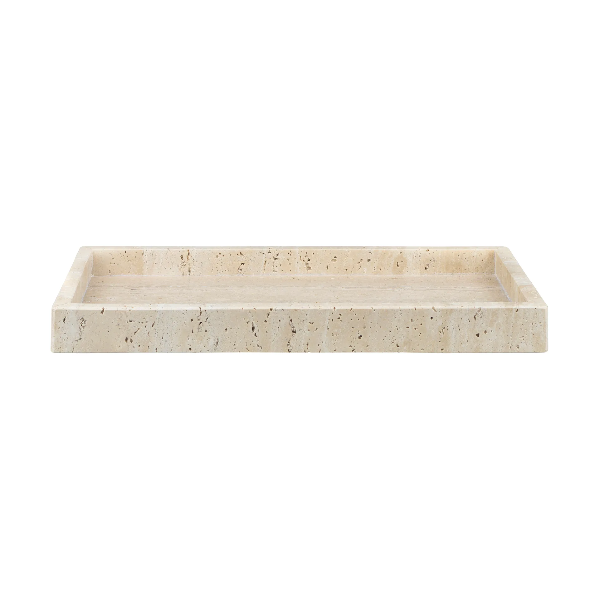 Bandeja de decoración Travertine 16x31 cm, Linen Mette Ditmer