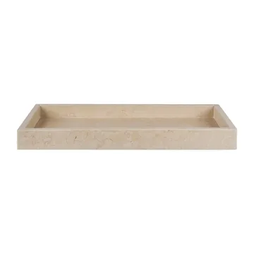 Bandeja decorativa Marble 16x31 cm - Sand - Mette Ditmer