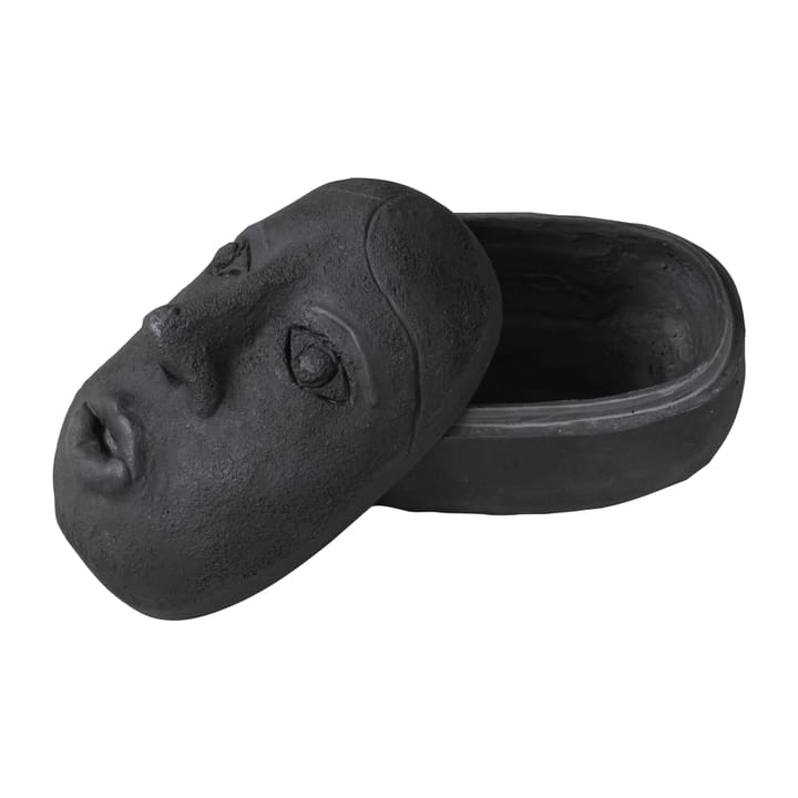 Bote Art piece face 9x12 cm - Black - Mette Ditmer