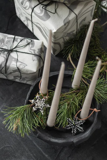 Candelabro Art Piece Ø23 cm - Negro - Mette Ditmer