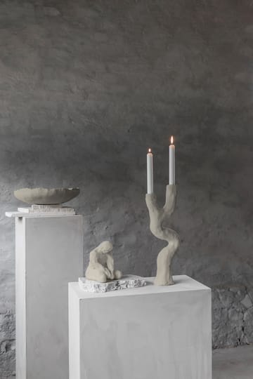 Candelabro Art piece 41 cm - sand - Mette Ditmer