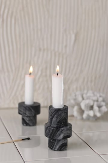 Candelabro Marble 8,5 cm - Gris - Mette Ditmer